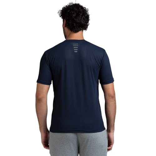 Image of Black Panther Mens Polyester Acti Fit Half Sleeve T-Shirt