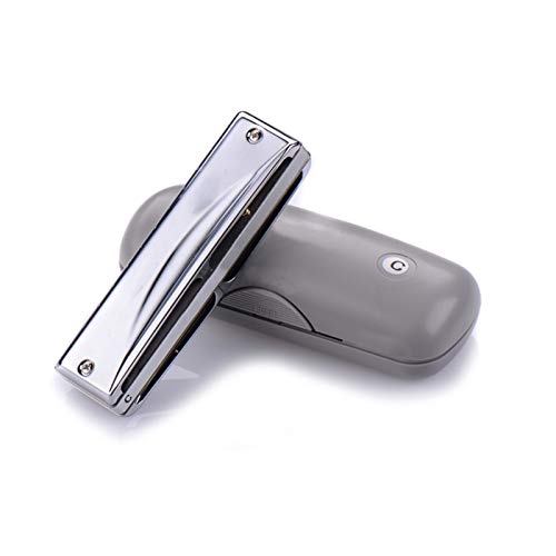 Harmonica Metal 10 Holes C Key and G Key for Beginner Adults Kids Gift (Size : G Key) (G Key) - Les Beatles, Paul McCartney, John Lennon, RIngo Starr, George Harrison Harmonica Metal 10 Holes C Key and G Key for Beginner Adults Kids Gift (Size : G Key) (G Key) – Image 4