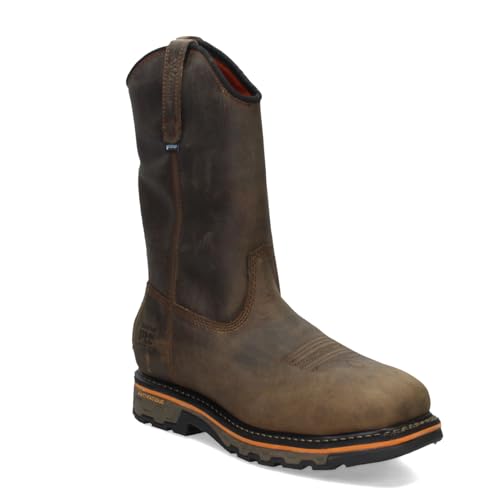 Timberland PRO Timberland PRO Men's True Grit Pull On Composite Safety Toe Waterproof Industrial Western Work Boot, Turkish Coffee-2024 NEW, 9.5 W US