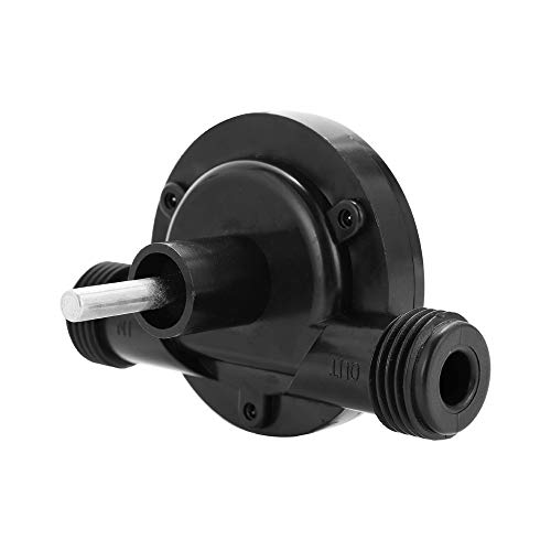 Ritioneer Water Transfer Drill Pump Hand Water Pump Small Water Pump, Black