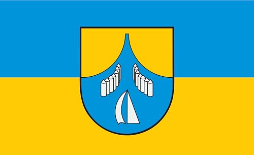 Drapeau du Schleswig-Holstein Borgwedel 200 x 120 cm aux finitions textiles supérieures