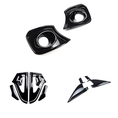 【セット買い】SecondStage スズキ スイフトスポーツ ZC33S フォグランプガーニッシュ ピアノブラック S032BLK + スズキ スイフトスポーツ リアドアノブガーニッシュ ピアノブラック/ S025BLK + スズキ スイフトスポーツ ス