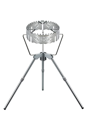 キャンピングムーン(CAMPING MOON) スマートスタンド ロアーエクステンション 2段式 アッパーサポート 風防 五徳 スペーサーアダプター付きフルセット Z01-Z03-ST-141