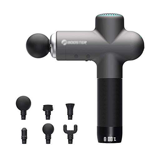 Preisvergleich Produktbild DFBGL Muskel Massagegerät,Massagepistole Muskelmassagegerät Deep Tissue Percussion Tragbares tragbares elektrisches Körpermassagegerät Sportbohrmaschine Super Quiet Brushless Motor Cordless