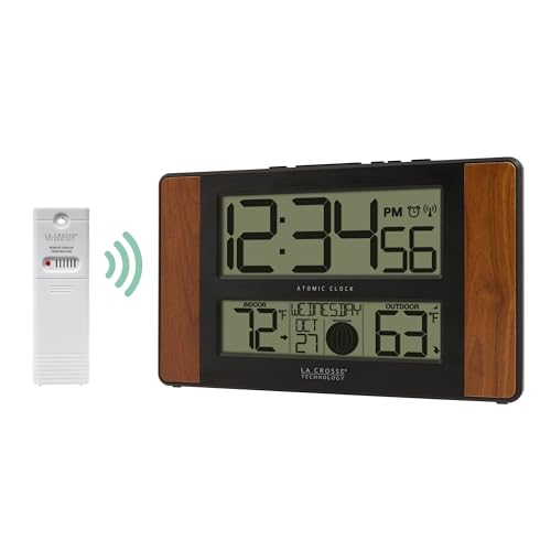 La Crosse Technology Wall/Table Clock, 6.61-inch x 11.1-inch x 1.14-inch (513-1417CH-INT) - Image 5
