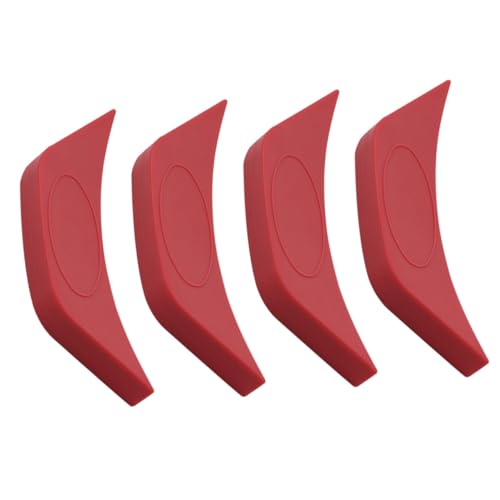 TOYANDONA 4 Piezas Funda De Silicona para Asa De Olla Aislamiento Térmico Protector para Asas De Cocina Mango De Silicona Uso Cocina