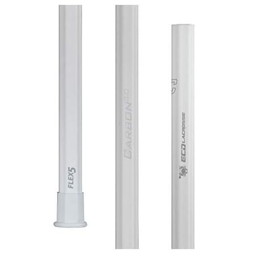 East Coast Dyes ECD Lacrosse Carbon 2.0-30" - White