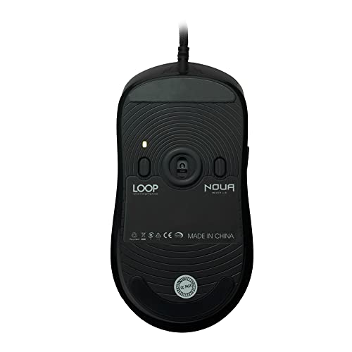 Loop Mouse Gaming RGB con Cavo USB, Sensore Ottico Pixart 3335 fino a 32000 DPI, 9 Pulsanti Programmabili, Software Incluso, Mouse da Gioco Leggero 70g, Nero - Mouse gaming - Immagine 3