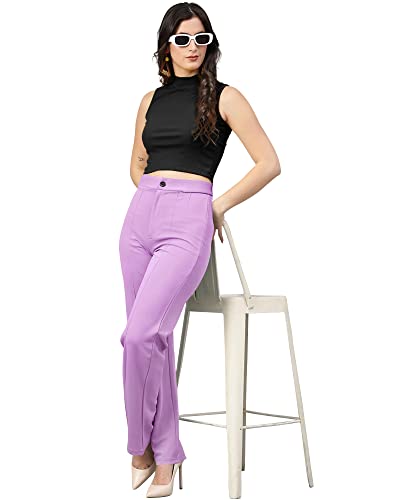 Image of EYEBOGLER Women's Regular Casual Pants