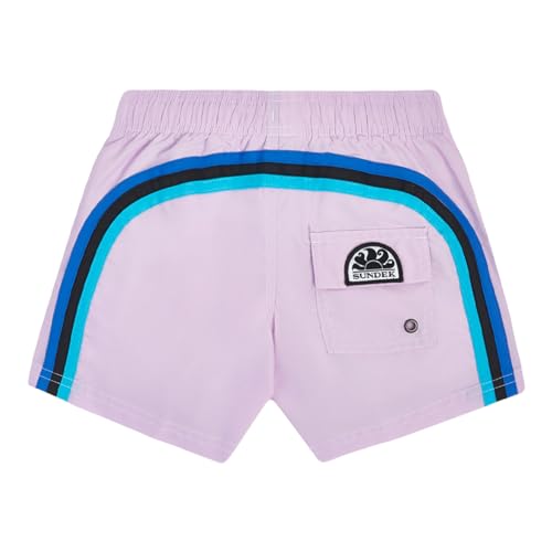 SUNDEK Boys Elastic Waist Boardshort, Swim Trunks Sized by Age
