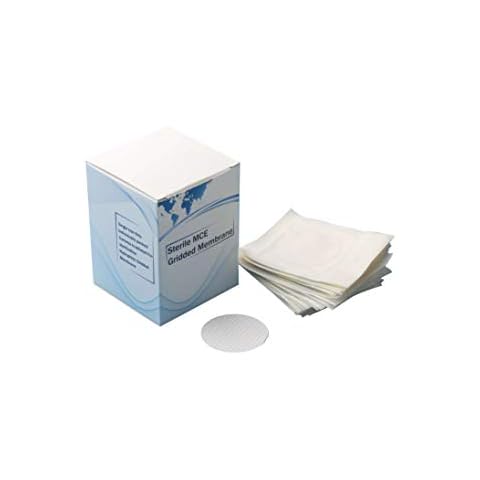 Simsii MCE Membrane Filter, Sterile, Black Grid, 47 mm, Micron Port Size 0.22 µm, Pack of 200 Cover