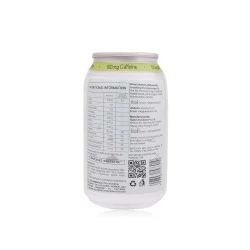 Image of 404 Clean Energy Water - Any Flavour | Mixed Berries, Tropical Mint or Lychee | Natural Caffeine & L-Theanine | Pack of 1 x 355 ml