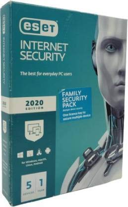 ESET Internet Security – 5 Devices, 1 Year