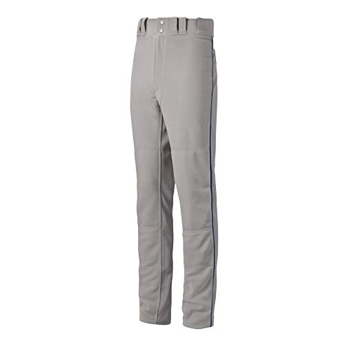 Pantalon Mizuno Premier Pro G2 blanc avec passepoil noir pour joueur de baseball homme