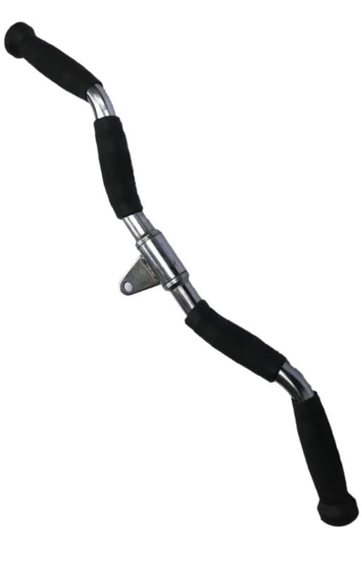 E-Z HANDLE (GRIP),ZIG-ZAG TRICEPS HANDLE,EZ CURL BAR,WEIGHT LIFTING BAR,MULTI TRAINING BAR,CABLE ATTACHMENT (SNAP HOOK FREE)-picture-31