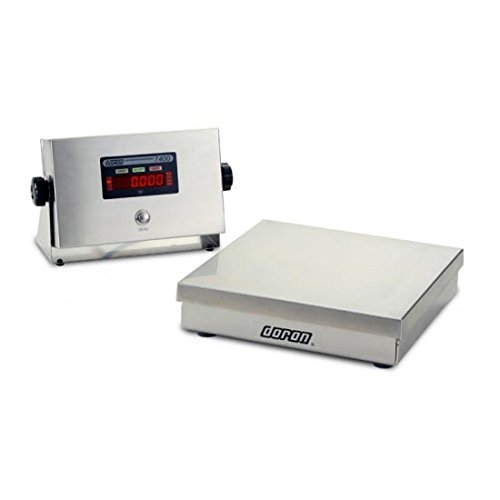 Báscula de banco digital acero inoxidable DORAN 7410 10 x 0.002 lb