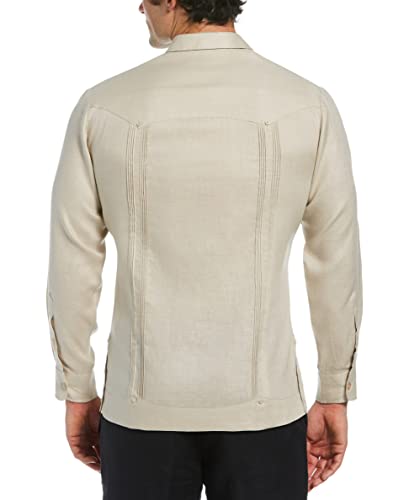 Image of Cubavera Men's Long-Sleeve 100% Linen Guayabera
