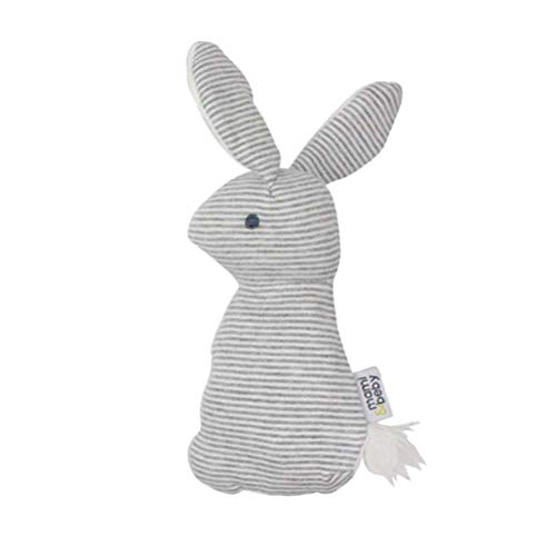 Preisvergleich Produktbild STOBOK Niedlichen Cartoon Weiches Plüsch Spielzeug Gefüllte Kaninchen Plüsch Puppe Cartoon Entzückende Tier Spielzeug Hand Grabbing BB Spielzeug für Baby Kinder Kleinkinder