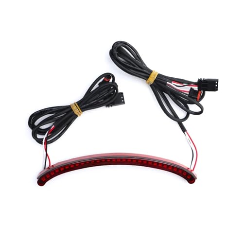 Feu de position LED moto pour garde-boue Harley Fat Bob finition premium custom
