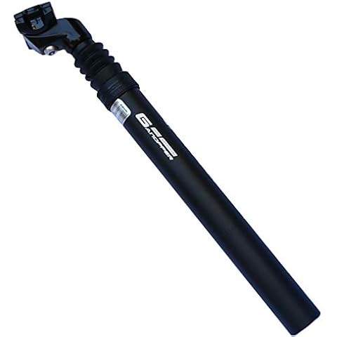 GANOPPER MTB Mountain Bike Road Bicycle 31.6mm Damping Seatpost Suspension Seat Post 350mm Shock Absorb Track Bike Saddle Tube Fit for GIANT MERIDA Carbon Fiber Bike Frame (31.6 * 350mm) Cover