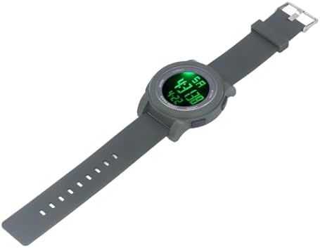Keenso Digital Sports Watch, ABS Plastic Alloy Digital Display Watch, 5Bar Large LED Screen Luminous Stopwatch Alarm for Swimming Running Hiking Men Women (OD Green) — view 4