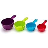 TIJAR® Measuring Cups, 4 Colorful Measuring Cups Set for Liquids & Dry Ingredients & General Kitchen Use, Perfect for Baking & Cooking, Multi Use Kitchen Essentials - Image 7