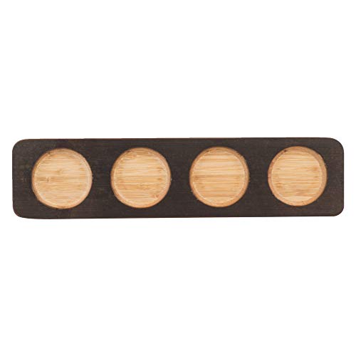 Planche de vol en bambou carbonisé pour éviter les verres renversés - 3