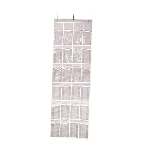 OKUMEYR over The Door Shoe Storage 24 Grid Hanging Bag Door Rear Organizer Wall Storage Bag Easy Access
