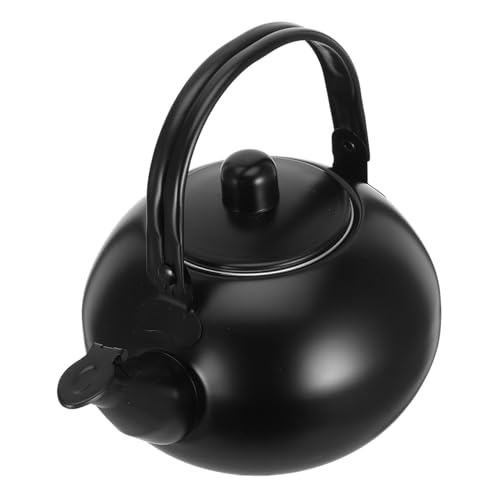 MUCKLILY Stainless Steel Tea Kettle Lid Capacity Stovetop Induction Compatible Elegant Design for Brewing Loose Leaf Tea and Coffee and Easy to Pour