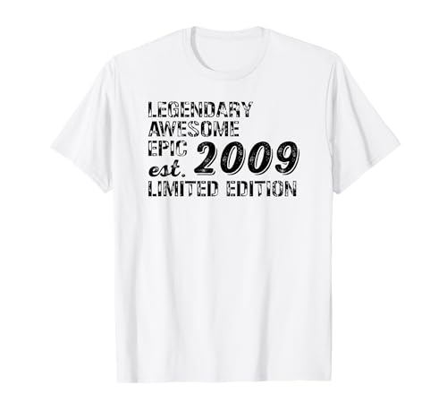 Vintage 2009 Limited Edition Design T-Shirt