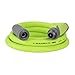 Flexzilla Garden Lead-in Hose with SwivelGrip, 5/8 in. x 10 ft., Heavy Duty, Lightweight, Drinking Water Safe, ZillaGreen - HFZG510YWS-E & Garden Hose Nozzle Kit, 3-Piece - HFZGAK01