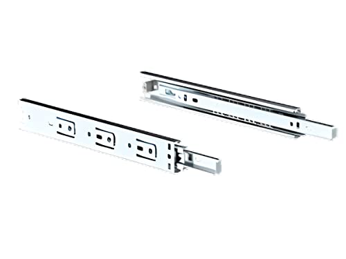 Corrediça gaveta trilho telescópico light 50cm par Soprano