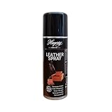 Hagerty Leather Spray 200 ml I Spray efficiente per la protezione, la pulizia e la cura della pelle I Detergente per pelle di mobili borse cinture giacche accessori sedili auto moto abbigliamento ecc