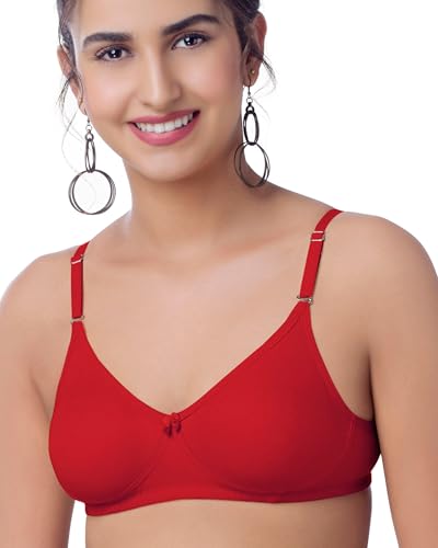 Image of Brida Monica Breathable Cotton Non-Padded Transparent Bra - Comfortable, Stylish