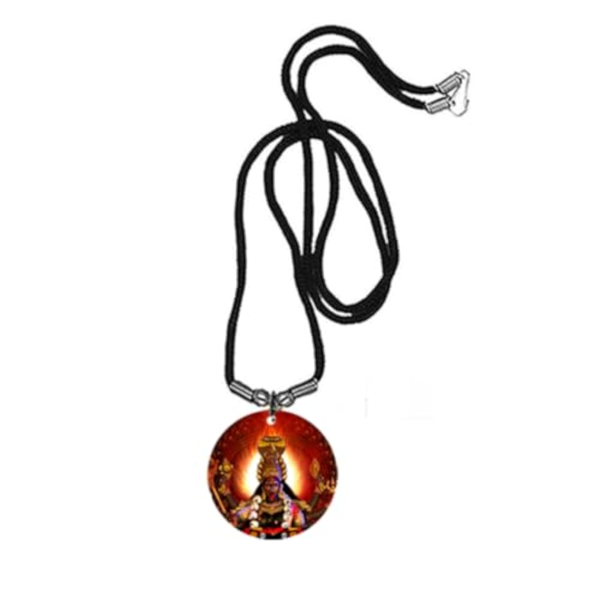 Goddess Maa Adi Kali Acrylic Pendant Necklace