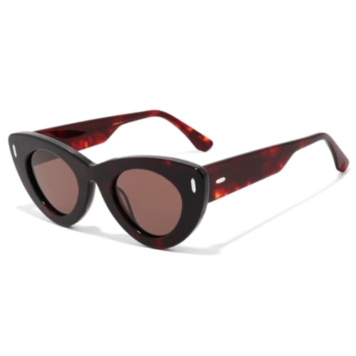 Lunettes de soleil polarisées œil de chat à monture épaisse pour vos terrasses et plages