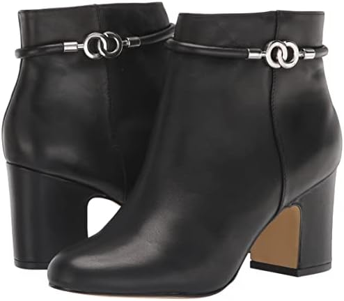Bella Vita Women's Diaz Bootie Ankle Boot, Black Leather, 7.5 Narrow | Image 6