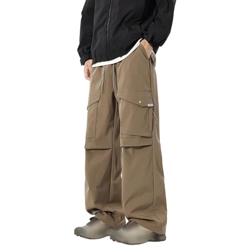Pantalon de safari léger anti-transpiration style vintage uni pour homme