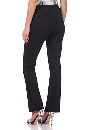 Rekucci Women's Secret Figure Premium Denim Bootcut Pull-On Jean in Colors3