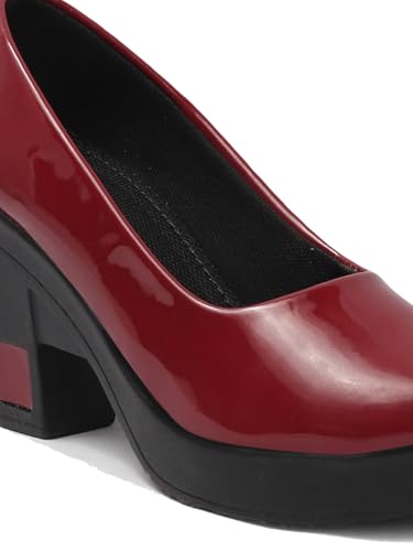 Image of TRYME Fabulous Attractive Perfect for Every Occasion Block Heel Bellies Sandal Womens and Girls