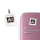 pixolo Frame Card – Passepartout mit magnetischer Rückwand, weiß, Format 15x15 cm