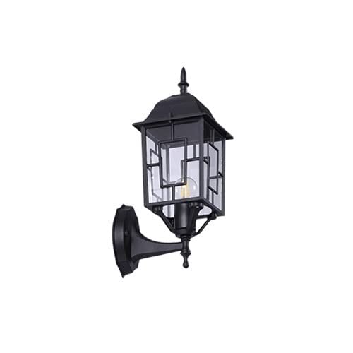 Applique extérieure de jardin vintage en verre pour illuminer votre balcon