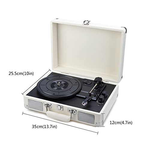 Haut-parleurs intégrés pour Tourne-Disque, Stockage de disques Vinyle Tourne-Disque sans Fil Bluetooth Haut-Parleur à 3… - Les Beatles, Paul McCartney, John Lennon, RIngo Starr, George Harrison Haut-parleurs intégrés pour Tourne-Disque, Stockage de disques Vinyle Tourne-Disque sans Fil Bluetooth Haut-Parleur à 3… – Image 3