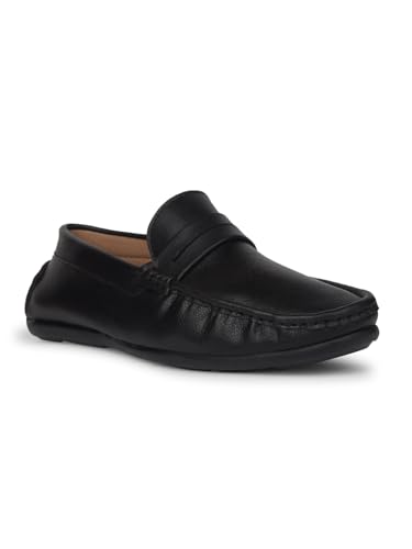 Image of Bata Men's Loafers | Stylish & Comfortable Slip-On Shoes for Casual, Office & Everyday Wear | Versatile, Durable & Fashionable Footwear