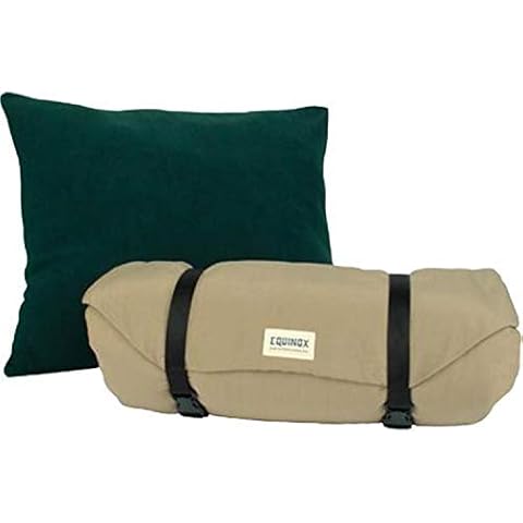 Equinox Armadillo Pack Travel Pillow 10" x 19" Assorted Cover