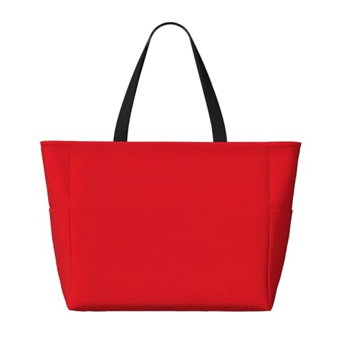 Bolsa de viaje de playa espaciosa con cremallera para evitar pérdidas 4