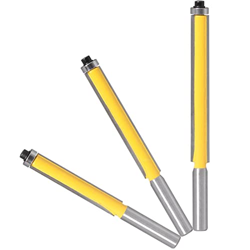 Mèches de toupie à garniture affleurante 8mm pour éliminer les éclats lors des coupes de bois