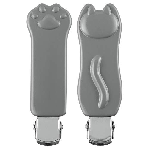 貝印 ねこの 前髪クリップ(肉球型・ねこ型) ピン ぴん クリップ ねこ ネコ 猫 Nyarming 2種セット