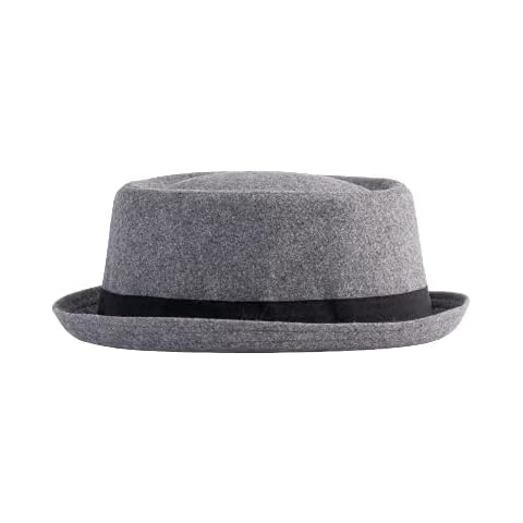 Heritage Traditions Oxford Grey Pork Pie Hat Cover