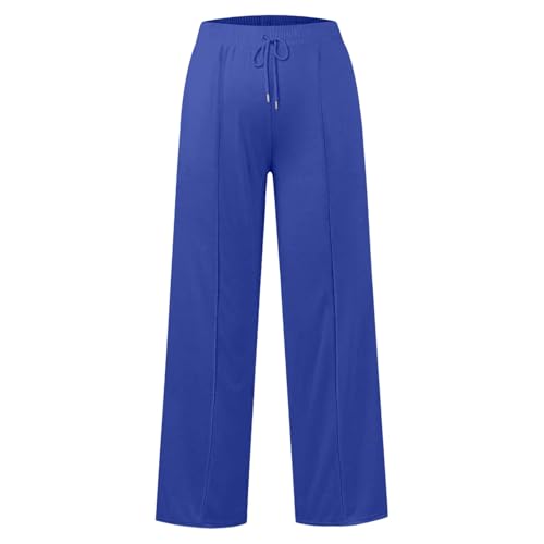 Girl's Wide Leg Sweatpants High Elastic Waist Straight Leg Baggy Trendy Casual Trousers Jogger Pants with Pocket3